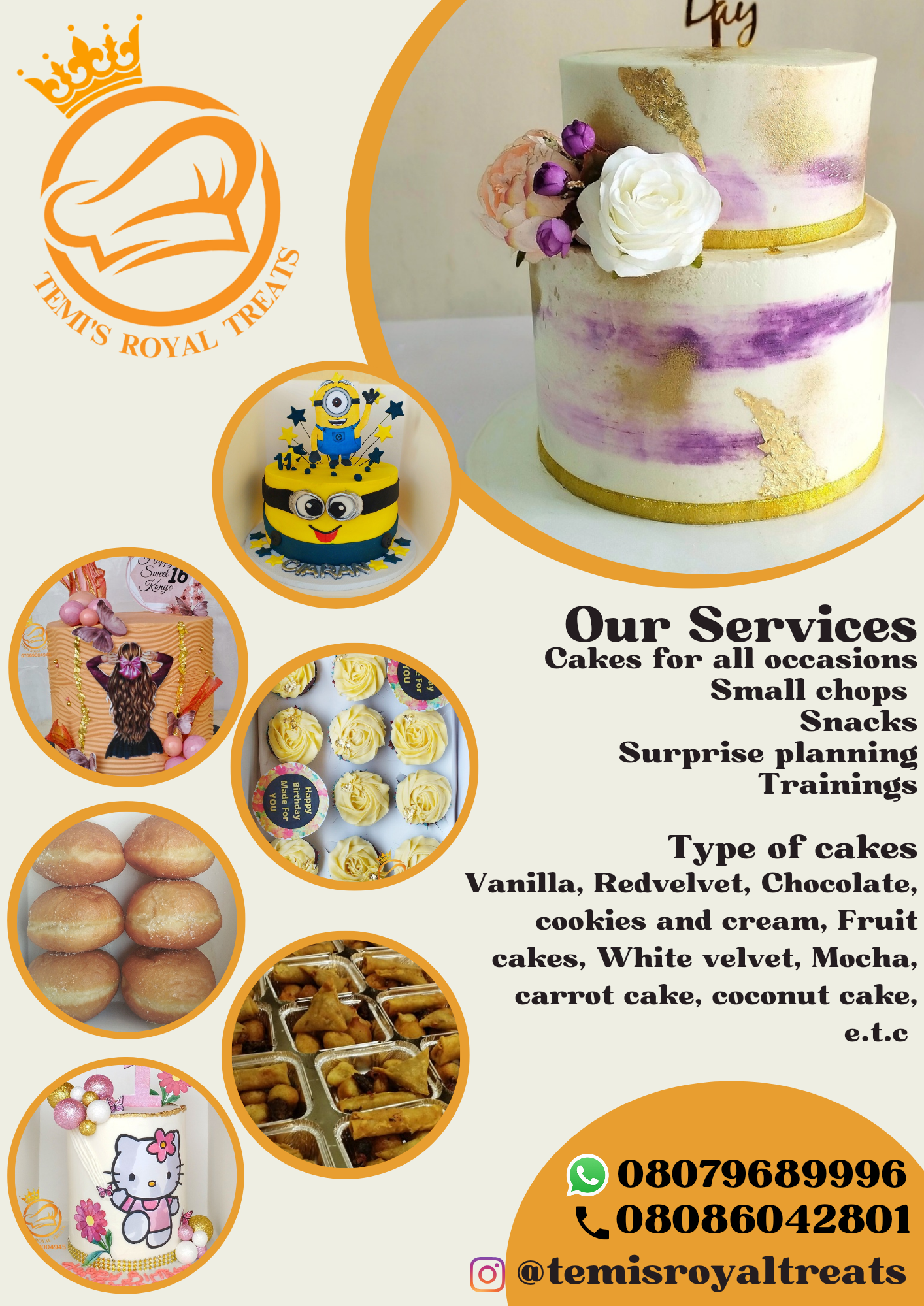 Temi's Royal Treats