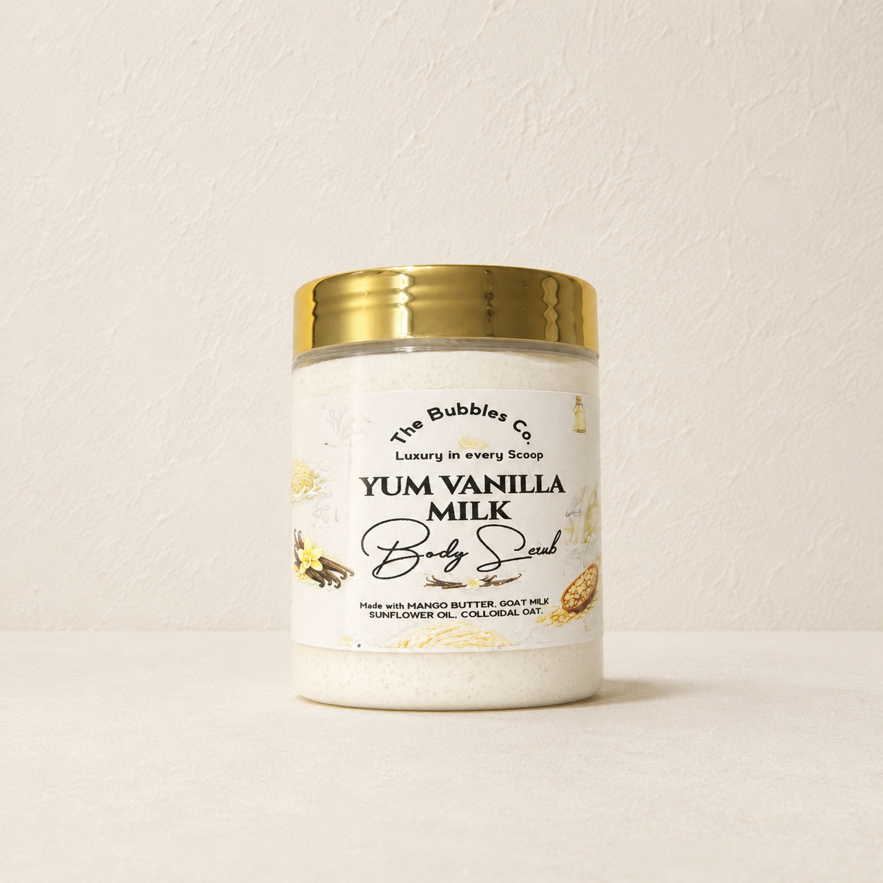 Yum Vanilla Milk Body Scrub