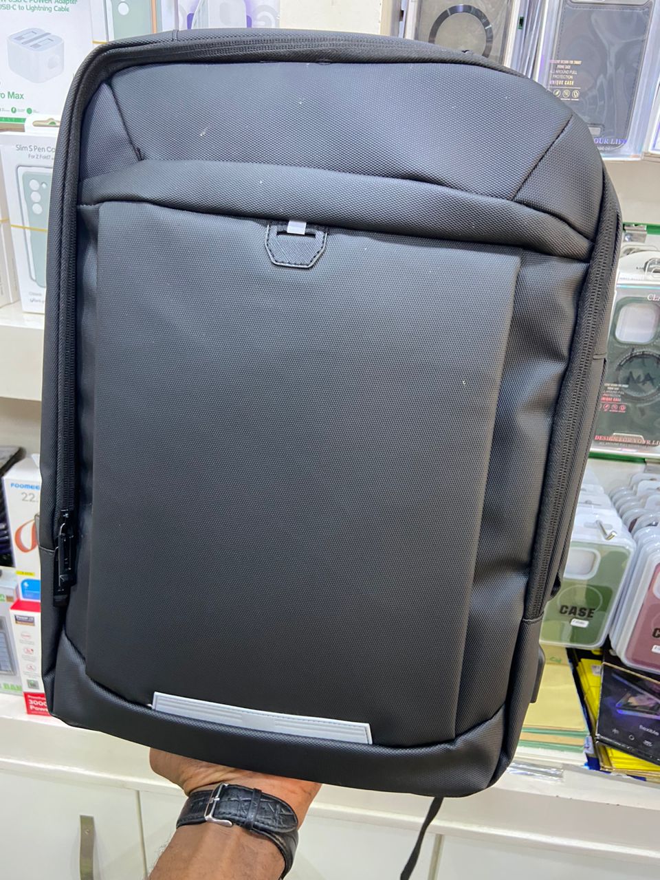Premium Anti-Theft Laptop Backpack – Waterproof Business & Travel Backpack with USB Charging Port